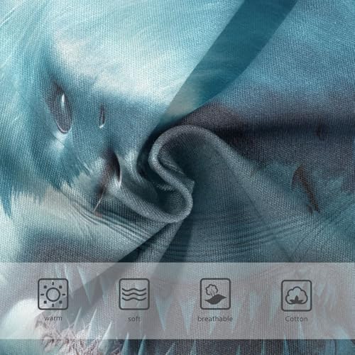 Giant Shark Monster Sea Toddler Girls Underwear, Girls' Cotton Brief Underwear, 2T–8 Years3