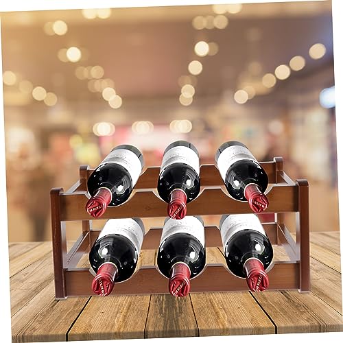 Soporte para botellas de vino PRETYZOOM miniatura 7