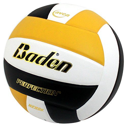 Image of Baden | Perfection | Premium Leather | Indoor Official Game Volleyball | 13U to College | Official Size + Weight | NFHS + AVCA Approved