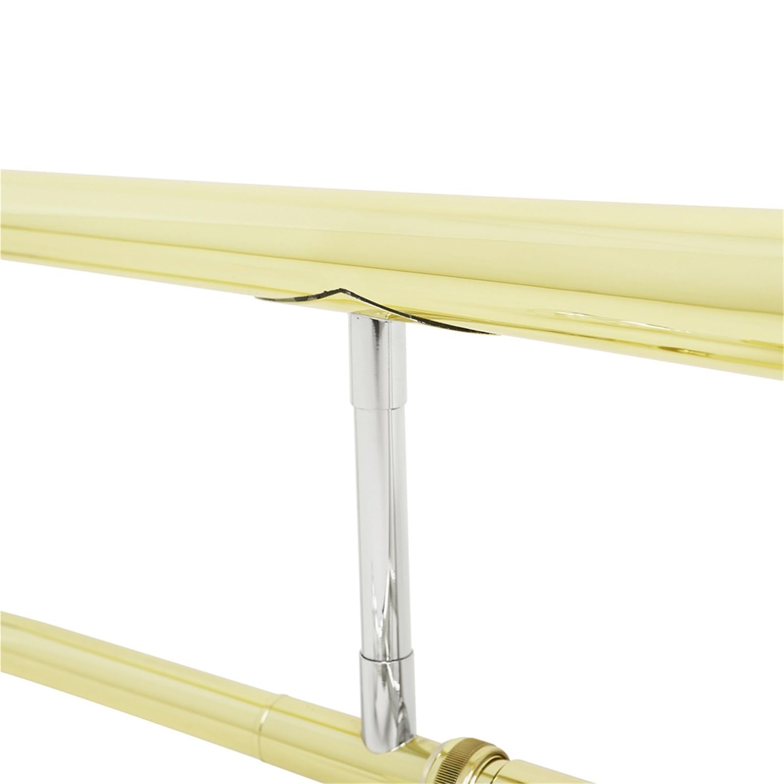 Instrumentos De Trombón Trombón Alto Para Principiantes Llave En Si Bemol Instrumento Con Banda Latón Lacado Oro