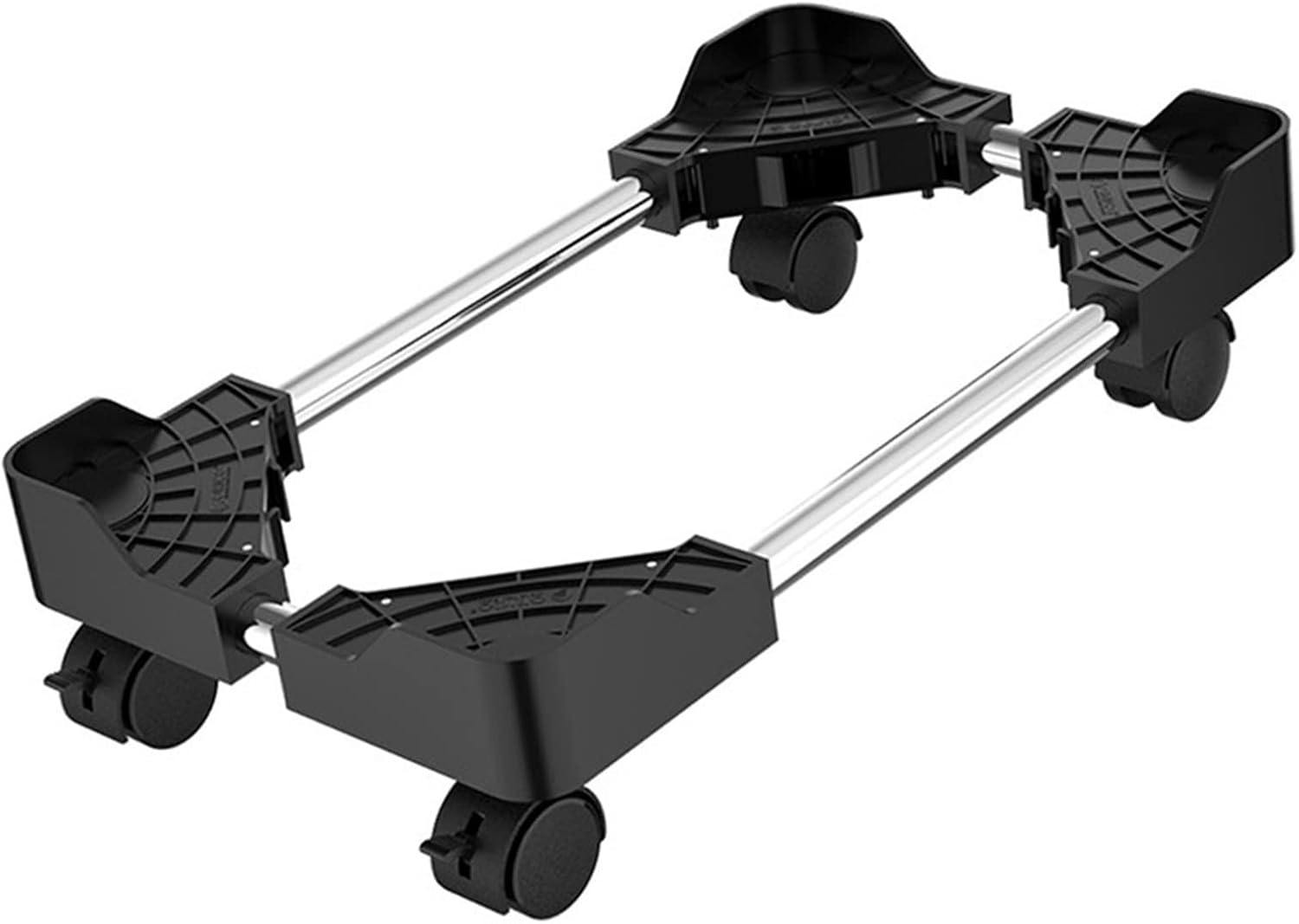 Computer Stand PC Cart Desktop PC Tower Cooling Base with 4 Caster Wheels, Adjustable CPU Holder Stand for Most Desktop Towers Pc Stand CPU Stand