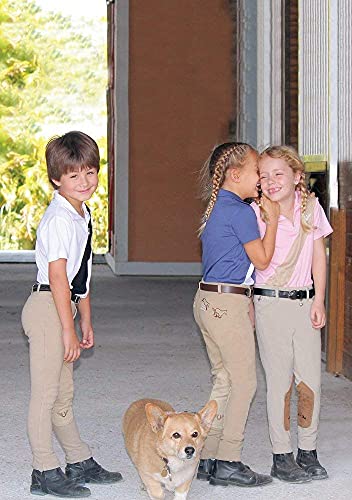 Tuffrider Children's Starter Front Zip Paddock Boots, Mocha, 10 #TOP5