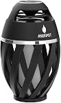Haut-parleur Bluetooth extérieur avec atmosphère de flamme, pour les hommes, les femmes, Cool Gadgets pour les fêtes de jardin de porche, BT5.0, 5W Son stéréo, Haut-parleur sans fil étanche avec lampe à torche led