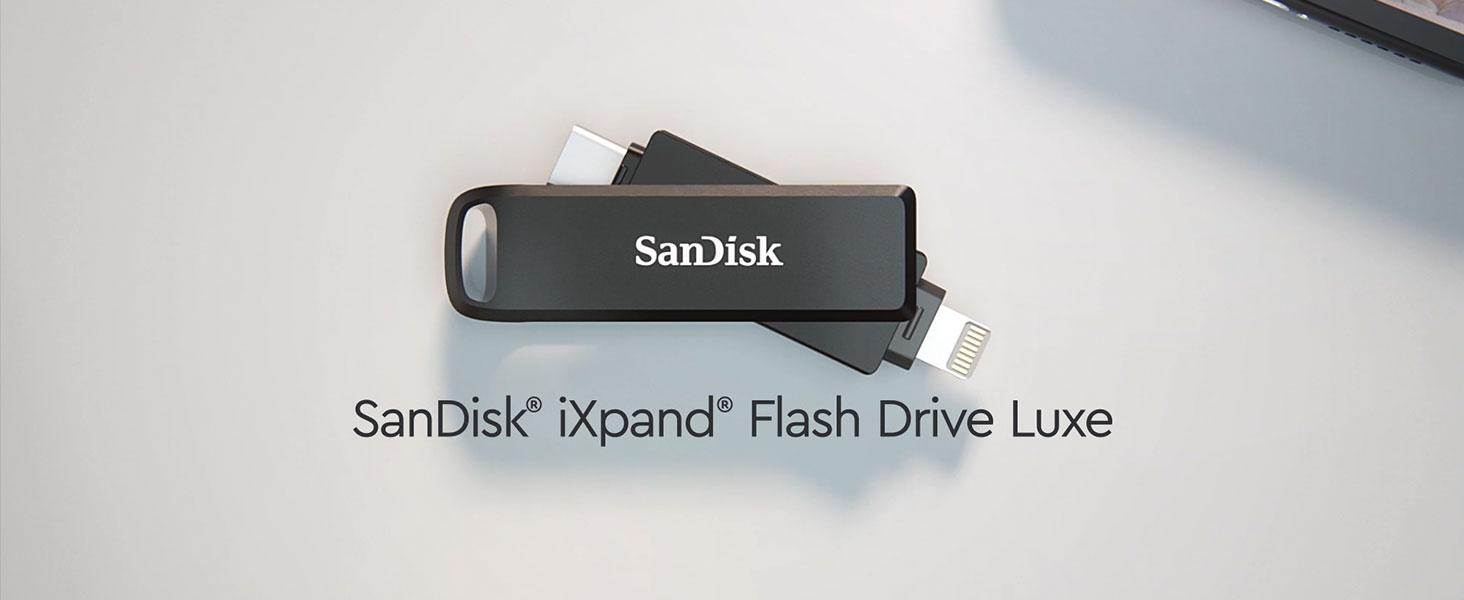 Amazon.com: SANDISK 64GB iXpand Flash Drive Luxe with Lightning