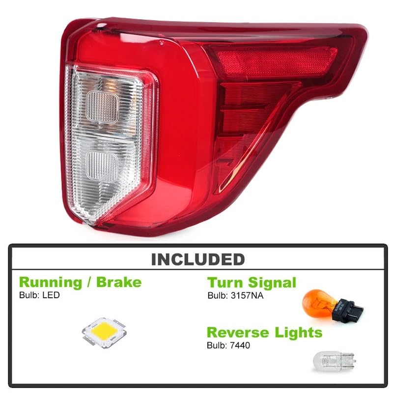 Feu arrière LED Ford Explorer solution pour phare droit défectueux - 6