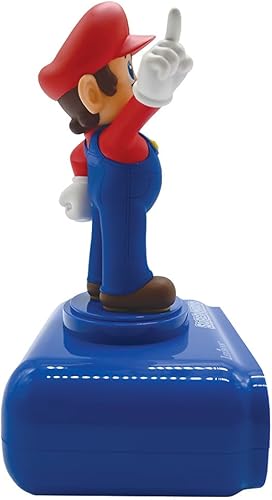 Miniatura 5 de Lexibook, Super Mario - Reloj despertador de Mario con luz nocturna, sonidos y melodías, pantalla LCD retroiluminada, luminoso, función de