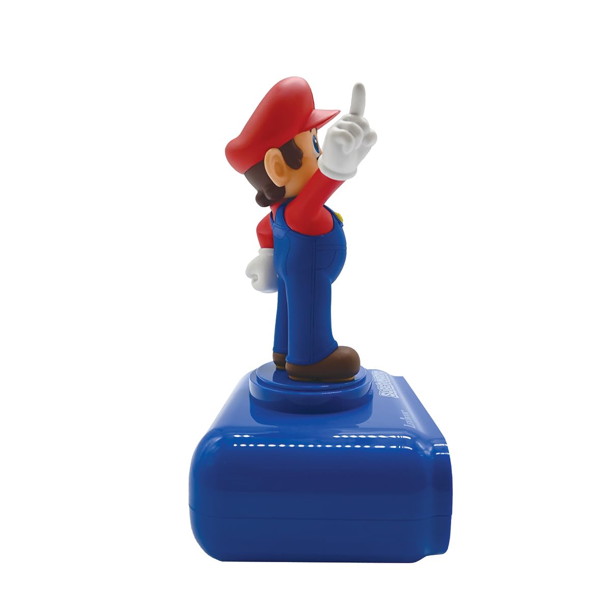 Lexibook - Reloj Despertador Digital Nintendo Super Mario - Función de repetición - Efectos de Sonido de Super Mario - Niños Niños Azul/Rojo - RL800NI