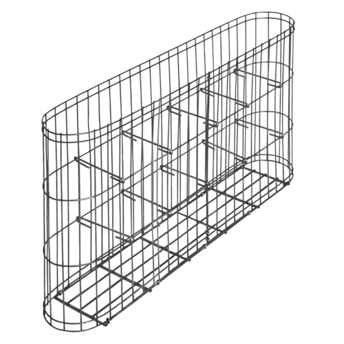 bellissa Gabione LEONARDO - 95555 - Vielseitiger Steinkorb für den Garten als Zaun oder Begrenzungs-Mauer - fertig montiert - 58 x 10 x 30 cm bellissa Gabione LEONARDO - 95555 - Vielseitiger Steinkorb für den Garten als Zaun oder Begrenzungs-Mauer - fertig montiert - 58 x 10 x 30 cm