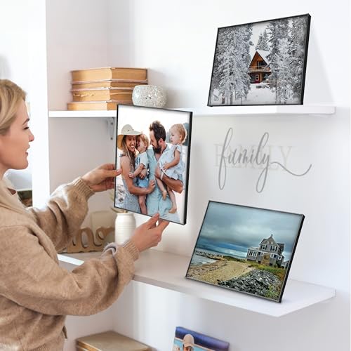Mantello Essentials 8.5 By 11 Picture Frame 6 Pack 8.5 X 11 Frame Front Loading Picture Frames 8.5 X 11 Pictures Documents Certificates Diplomas thumb #7