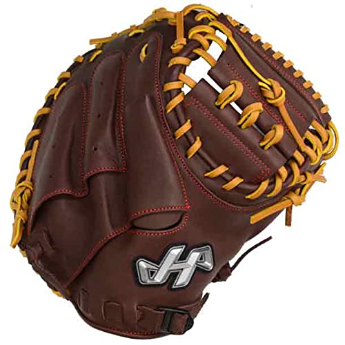 ハタケヤマ 少年軟式用 展示会限定 キャッチャーミット Tブラウン 右投用