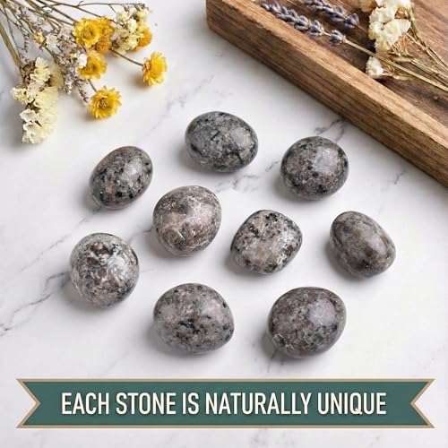 Image of Hand-Selected Yooperlite Stone, Large 1.2 in Polished Crystal, Gift Box