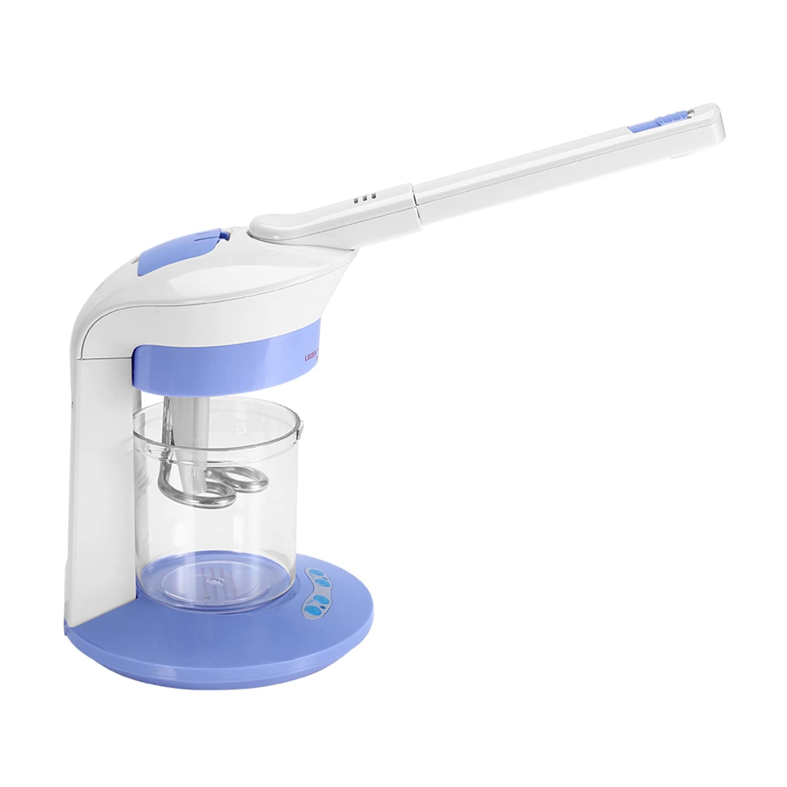 Pongnas 2 2 in 1 Vapore Facciale Salon Spa Macchina per la Cura della Bellezza della Pelle con Spruzzo di Ioni per Uso Domestico Nella Spa (Spina europea 220 V)
