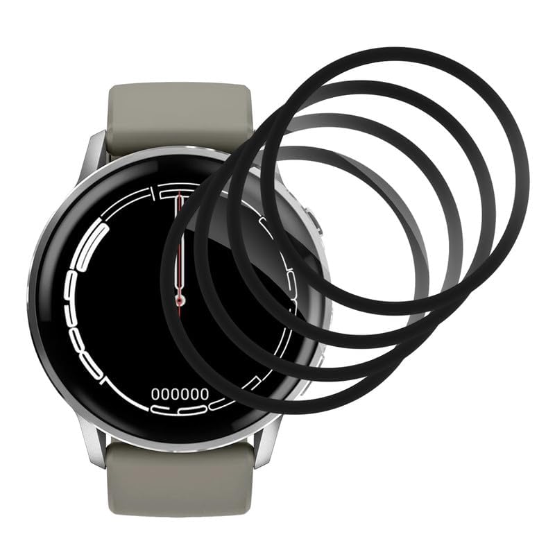 FOXZKISS 4 Stück Schutzfolie für Garmin Venu 4 41 mm für Panzerglas Panzer Schutz Glas für Garmin Venu 4 41 mm Displayschutz 9H Härte HD Displayschutzfolie Ultra-klar Ultrabeständig