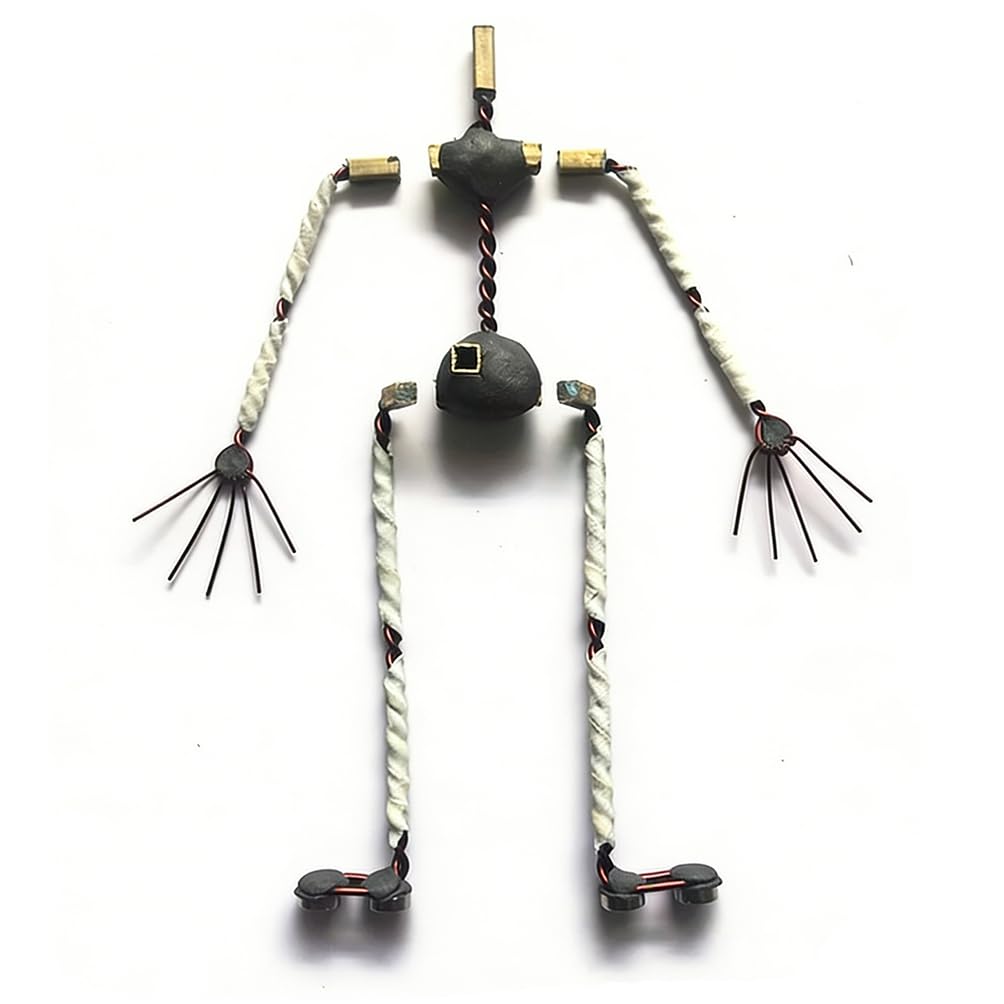 Kit armatura Stop Motion in acciaio inossidabile per animazione fai da te, scheletri di piccole figure di burattini in metallo per figure di argilla e burattini