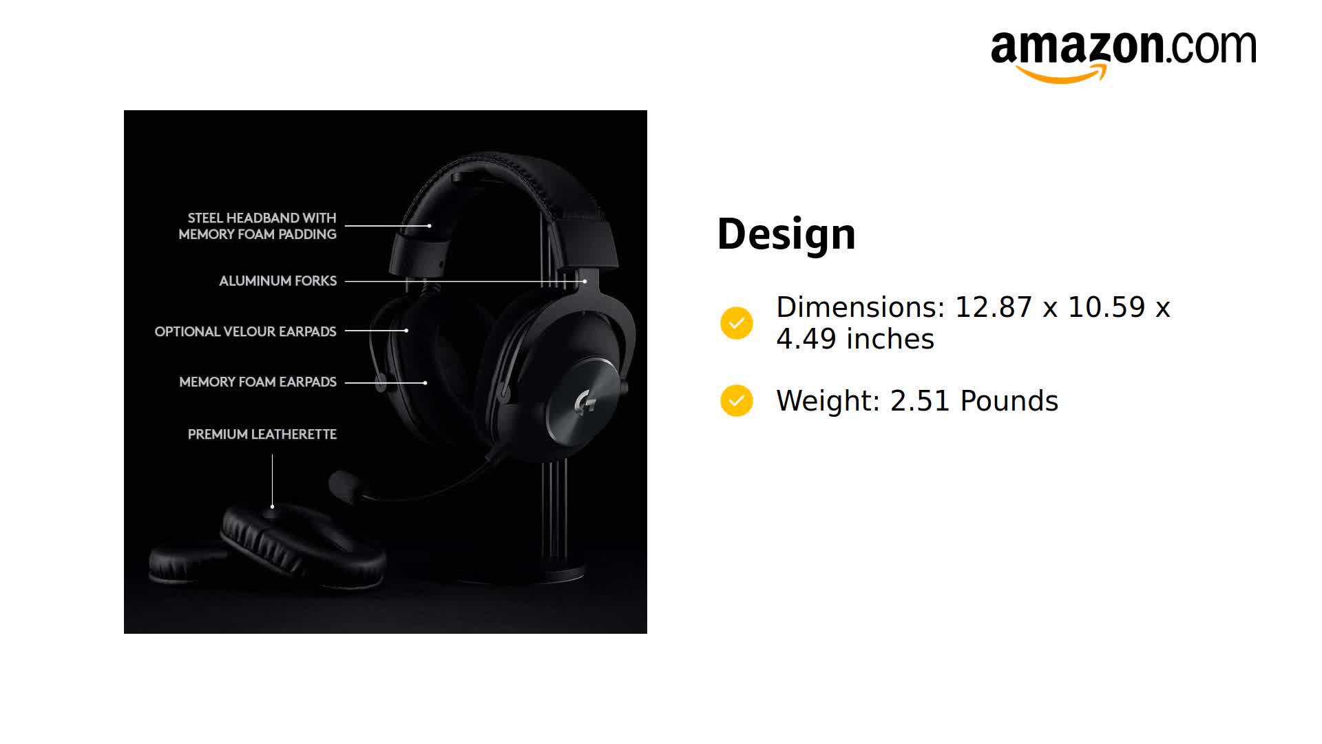 Amazon.com: Logitech G PRO X Wireless Lightspeed Gaming