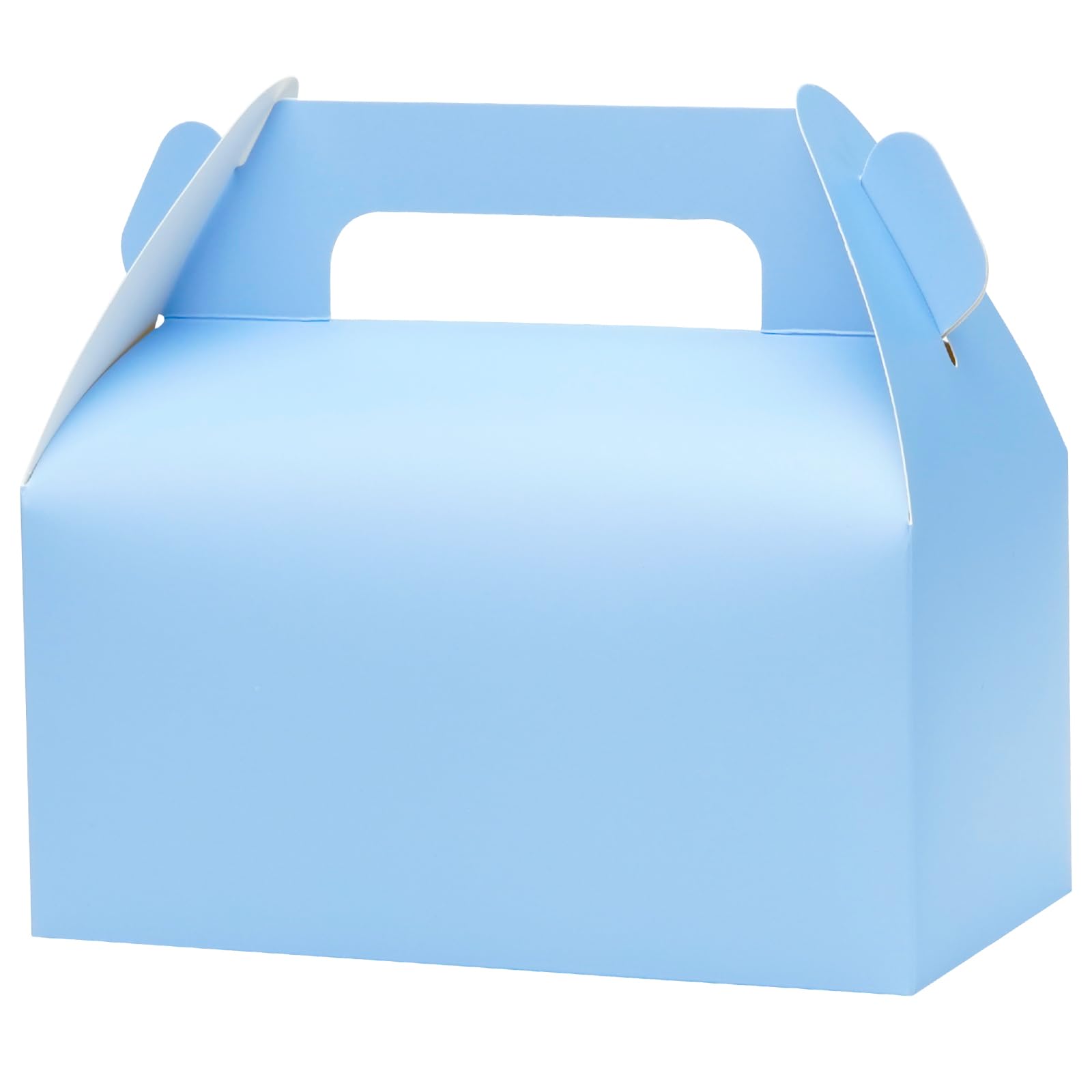 UnicoPak 30 Pack Blue Party Boxes, Party Food Boxes for Lunch Goodie Cookie Treats Toys for Kids Birthday, 16.5x9x9 cm