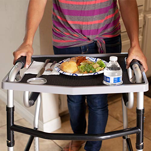 North American Health +Wellness Walker Tray, Gray, 1 Count (Pack Of 1) #TOP3