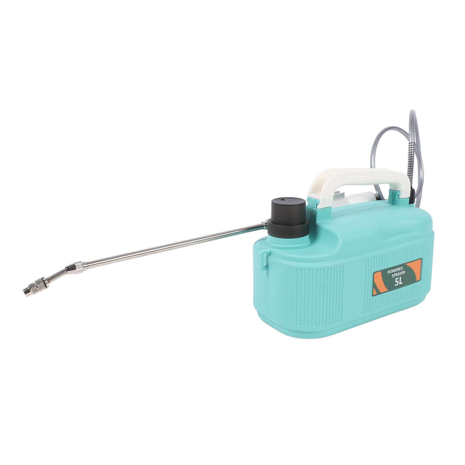 Alomejor Pulvérisateur de Jardin électrique Anti-Fuite 5L alimenté par Batterie avec Baguette Télescopique pour L'arrosage des Plantes, Conception Ergonomique pour L'arrosage des Plantes de Jardin,