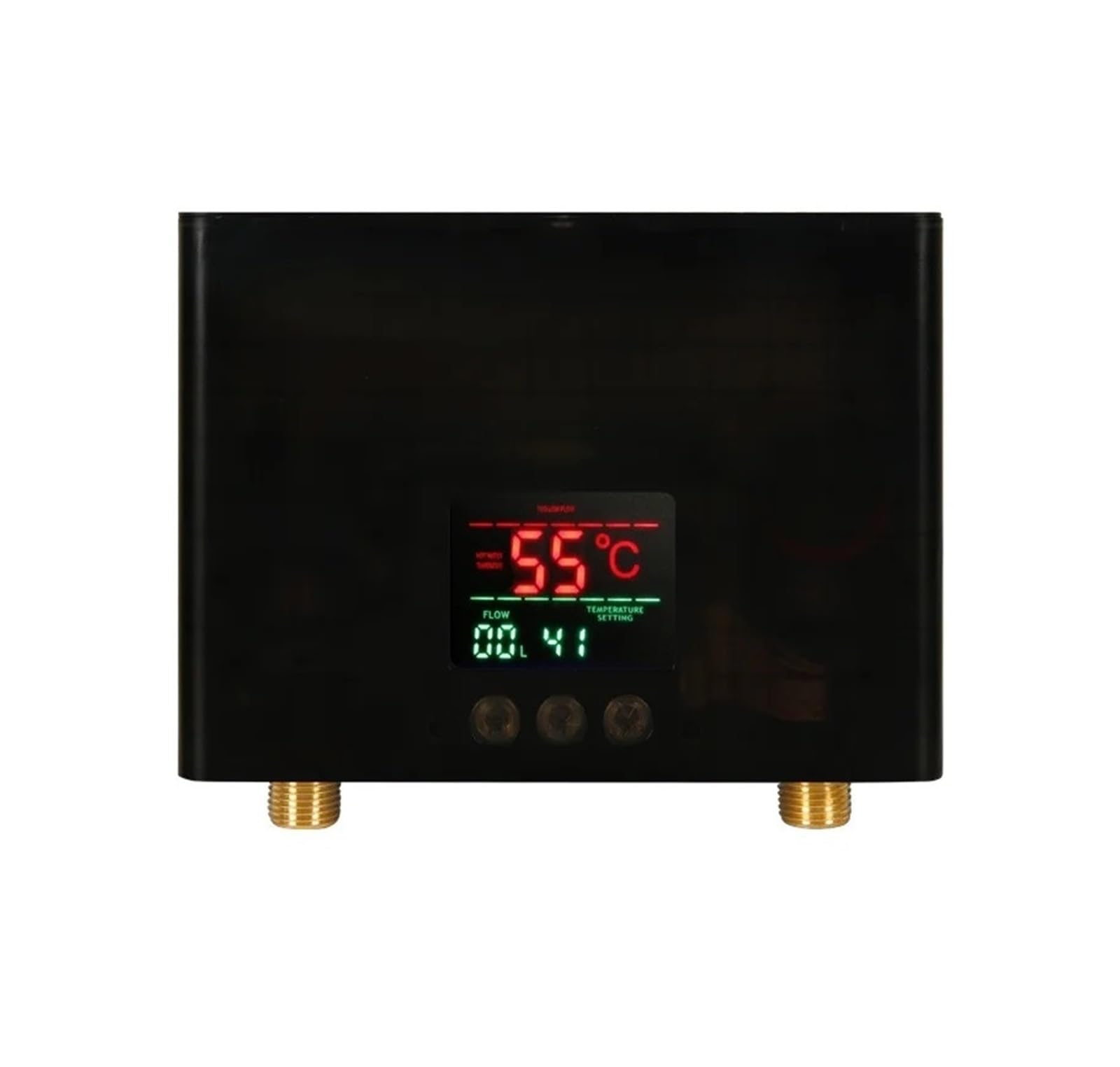 3000W / 5500W Instant Electric Water Heater Mini Intelligent Frequency Conversion Constant Temperature Compact and Durable(Nero,220 5500w)