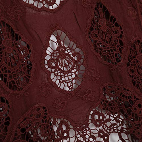 Image of JASTIE Women Open Stitch Cardigan Boho Sleeveless Hippie Summer Hollow Out Solid Crochet Vest