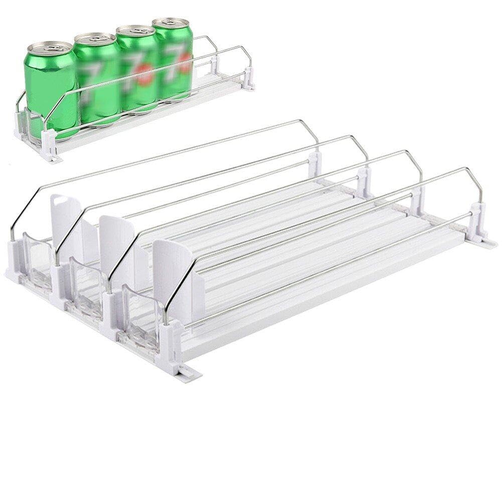 Organisateur de boisson pour réfrigérateur réglable pour optimiser un frigo surchargé