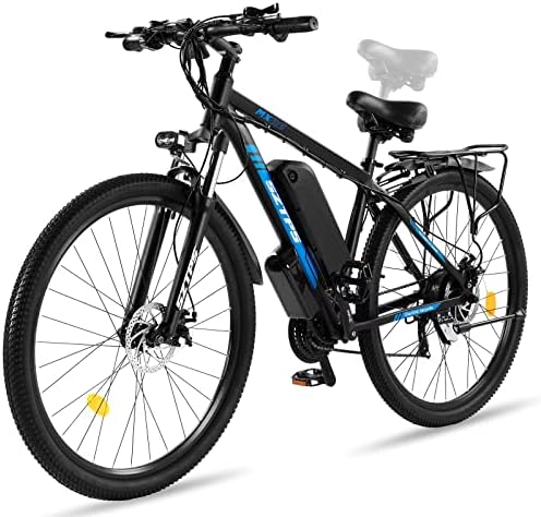 29" Electric Bike for Adults, 750W Electric Mountain Bicycle Max 30Mph 60Miles, 48V Electric Commuter Bicycle with 16Ah Removable Battery,21 Speed City E-Bike for Men Women Adult…