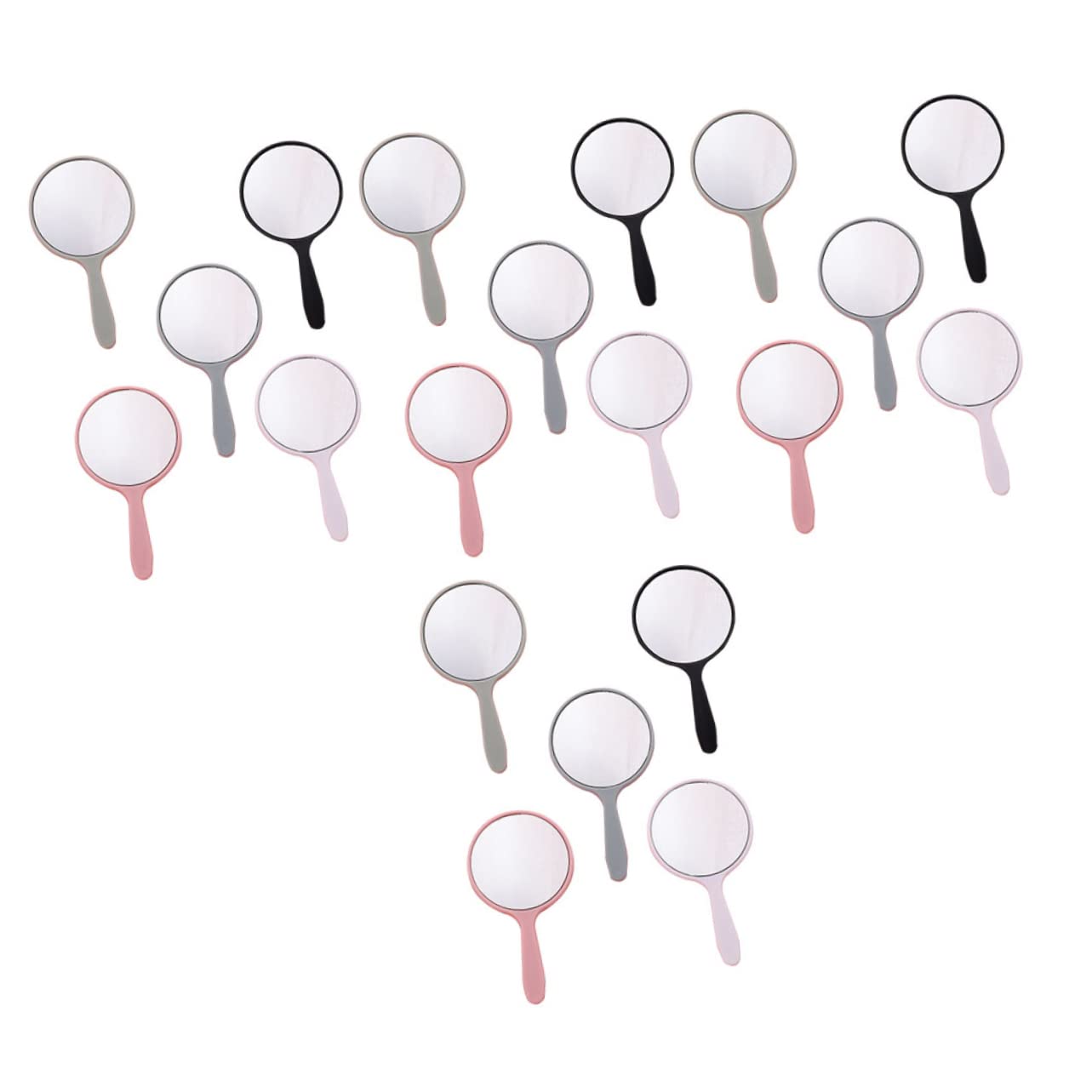 Miroir de maquillage à main Homoyoyo résistant aux chocs quotidiens