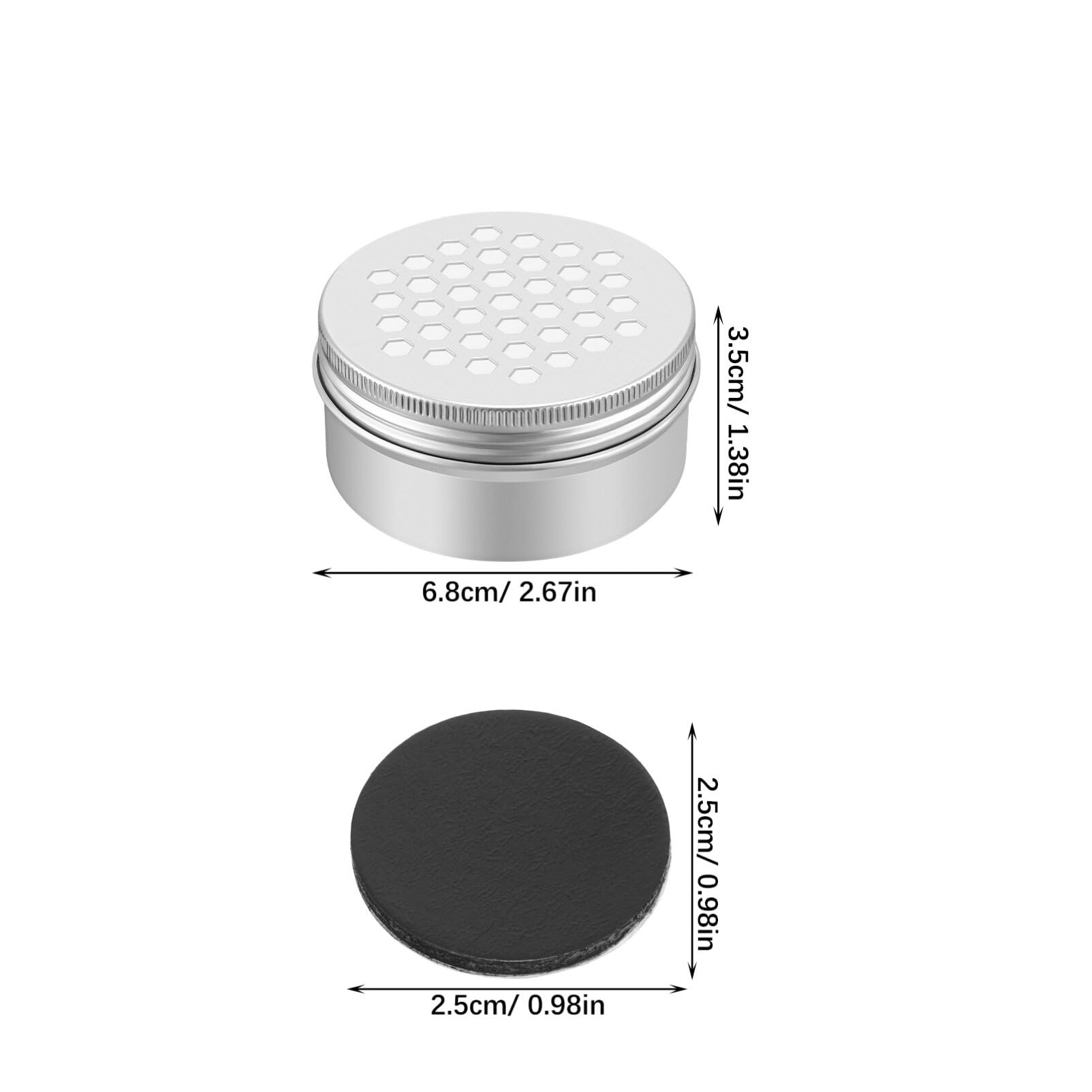 Mipcase 12 Pcs Dog Scent Training Kit with Magnetic Dots, Aluminium Nose Work Tins for Pet Sniffle Games - Image 3
