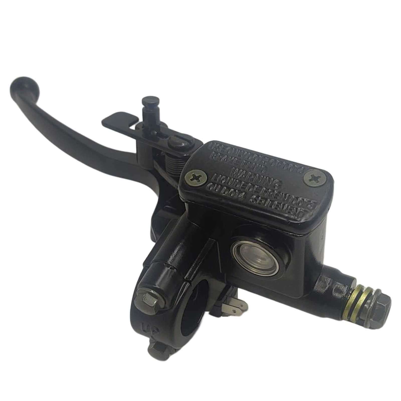 Hydraulic Foot Rear Brake Master Cylinder For 50cc-125cc ATVs & Dirt Bikes | Replacement For Taotao Roketa Chinese ATVs