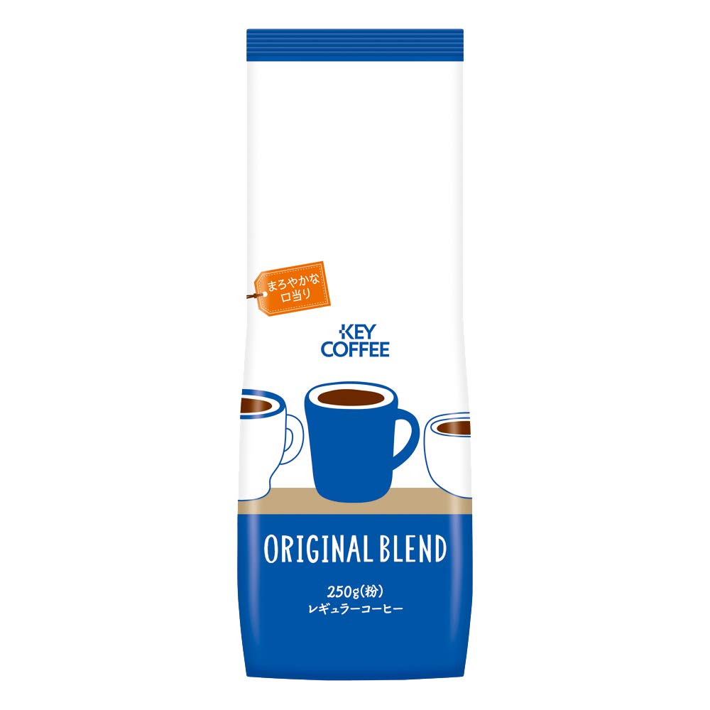 Amazon.co.jp: キーコーヒー オリジナルブレンド 袋 250g ×4袋