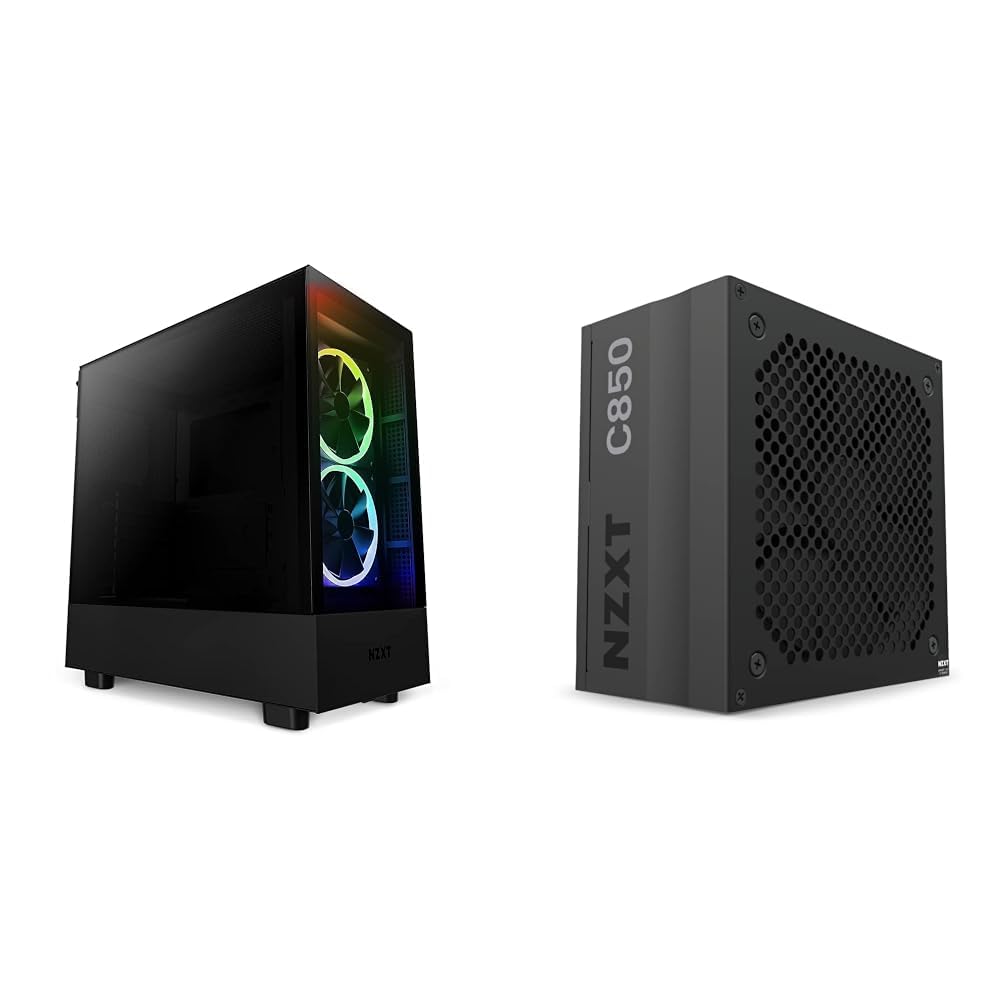 Amazon.com: NZXT H5 Elite ATX Mid-Tower Case and 850W Gold Fully