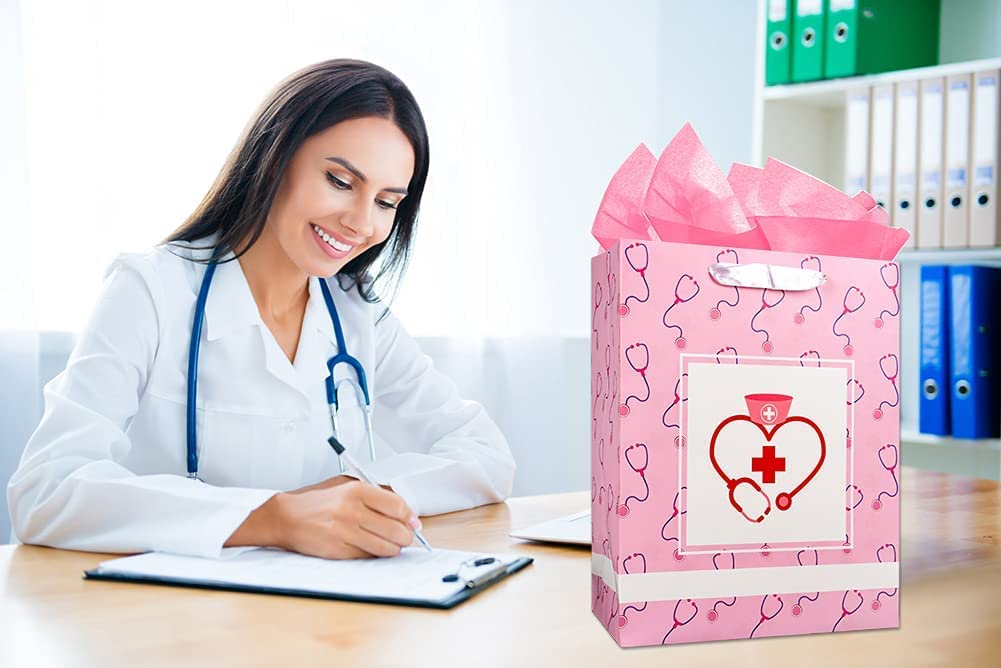 Nurse Graduation Gift Bag Set - Appreciation Present For Nursing Students & New Grads - View #3