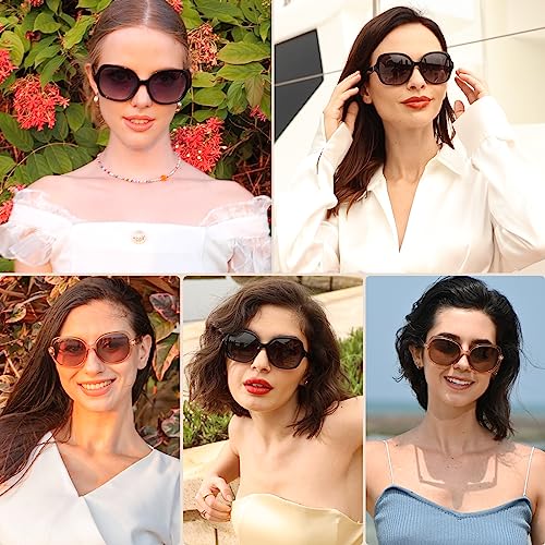 Dollger Oversized Polarized Sunglasses For Women Men Large Square UV Protection Shades for Ladies2