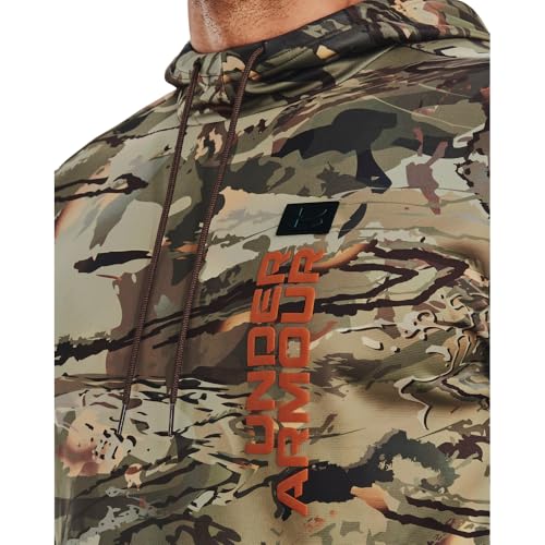 Under Armour Mens Expanse Camo Hoodie | Lightweight Breathable Fleece | Kangaroo Pocket for Hunting or Casual Wear4