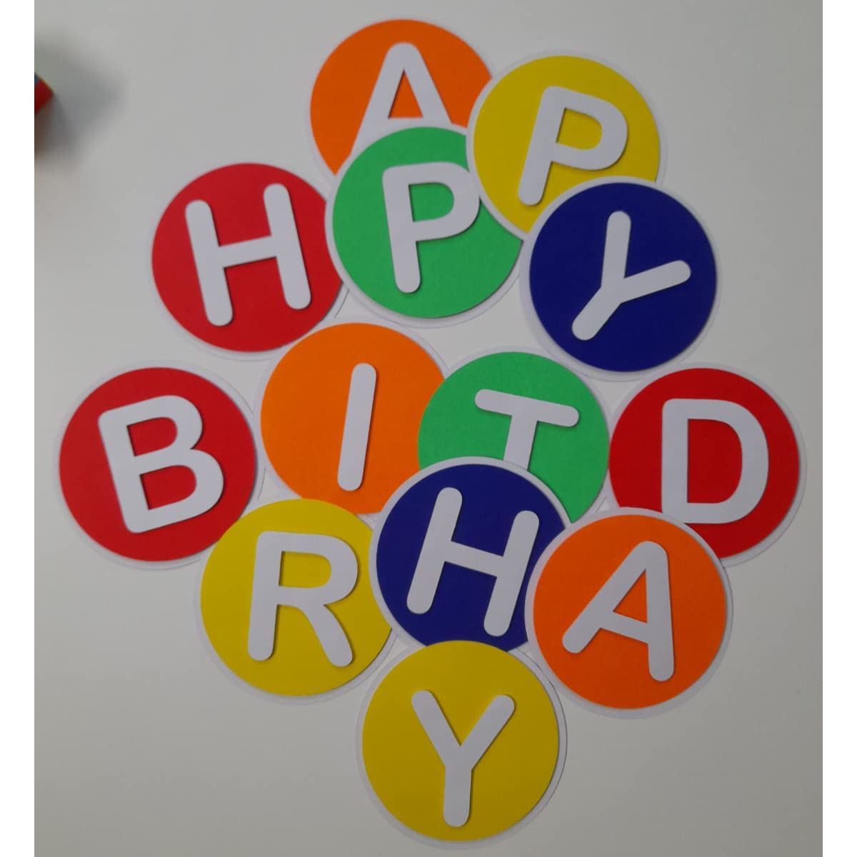 Partybus - Colourful Happy Birthday Banner | Vibrant colour Happy Birthday Banner