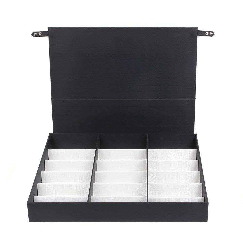 2 stuks brillenstandaard voor 5 brillen, 34 x 15 x 15 cm, brillenhouder voor het