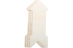 4Pcs Wooden Arrow Signs