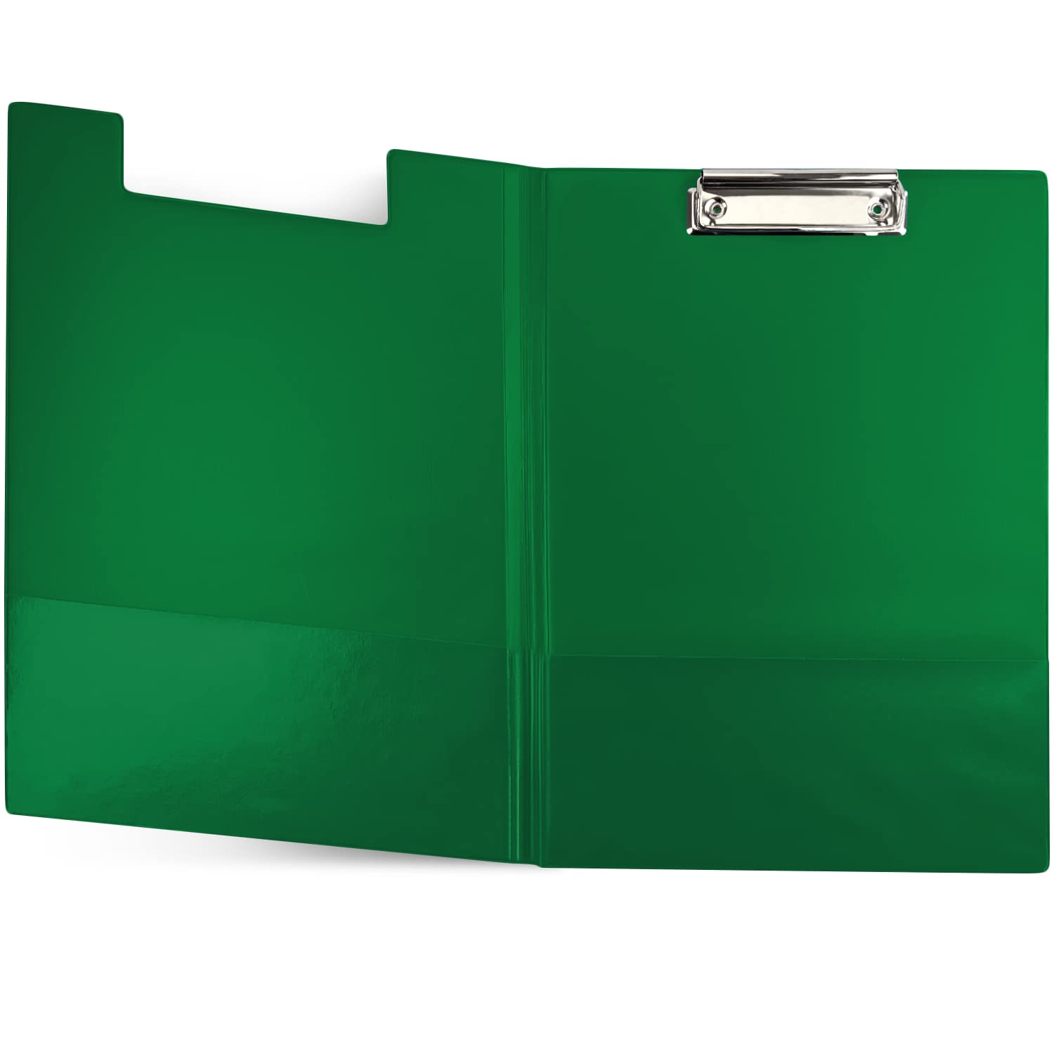 Netuno Clipboard Folder A4 with Clip Light Green Clipboard DIN A4 with Lid Writing Board with Metal Clip Hard Plate Plastic Writing Pad Clipboard DIN A4 Document Holder Pack of 1 โ image 1