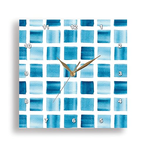 Reloj de Pared Analógico 3dRose 13 Blanco miniatura 1