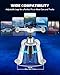 Orion Motor Tech Universal Hub Puller Tool, Master Brake Drum Puller with Adjustable Legs 7.6 in Maximum Bolt Circle, Heavy Duty Steel Wheel Hub Removal Tool for Most Car Truck Models