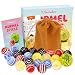 KLEINTOBER Premium Murmeln - Murmel Set zum Spielen | Handgemacht | Mit Anleitung für 5 Spiele | Glasmurmeln mit Transportbeutel | Klassiker für Kinder & Erwachsene | Kinder Geschenke