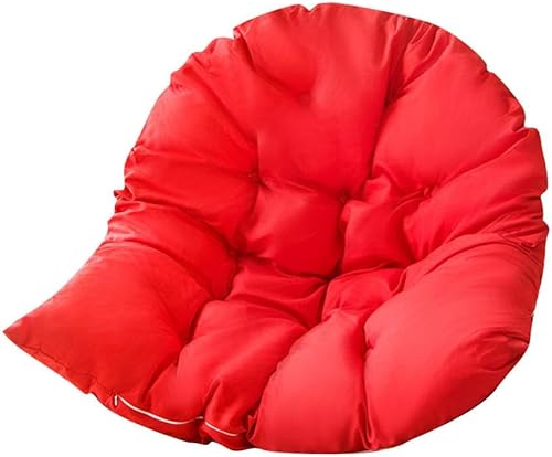 Miniatura 9 de Cojín de repuesto para silla de huevo colgante, cojín para silla de columpio de hamaca, cojín de silla colgante de interior, cojín de asiento de