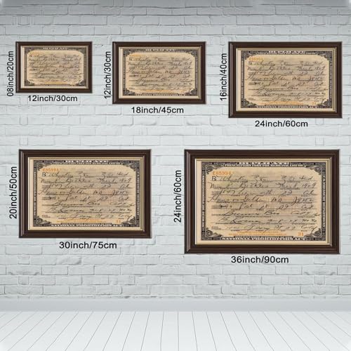 Impression sur toile prescription de liqueur cadre suspendu de 61 cm