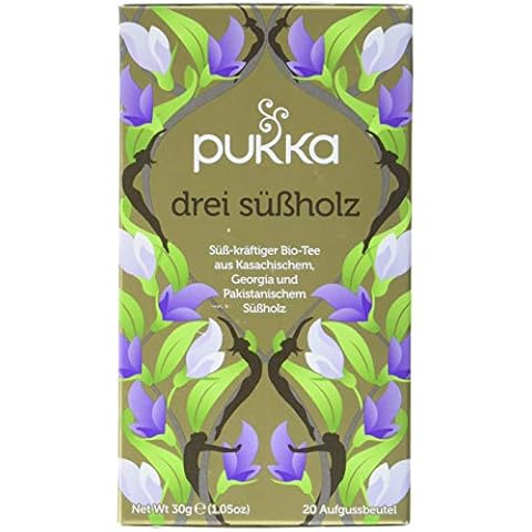 Pukka BIO Tee Drei Suessholz Cover