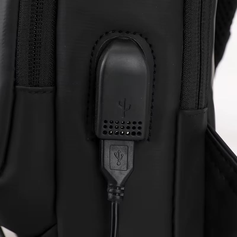 Image of Spiffy SMALL Size Waterproof Polyester Crossbody Sling Bag, Anti Theft Chest Backpack for Men & Women, College Bag, Shoulder Travel Bagpack for Outdoor Work, Hiking