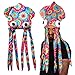 Tie Dye Squid Hat - Oversize Squid Hat In Rainbow Colors