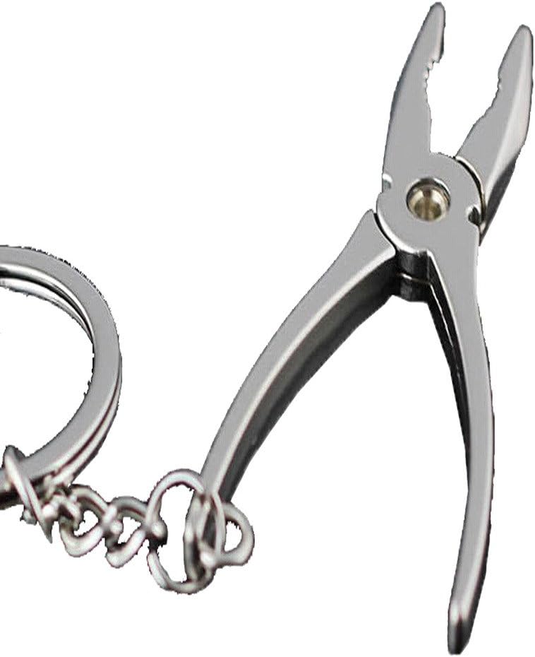 NORTHERN COAST Work Tools Novelty Metal Mini Keyring In Gift Bag - (PLIERS)