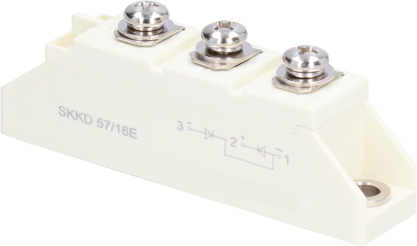 SKKD57A Rectifier Module 1600V 57A High Precision Bridge Rectifier Power Supply Ceramic Substrate for Industrial Power Systems and Electronic Equipment