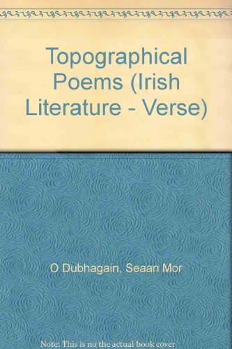 Topographical Poems (Irish literature - verse)