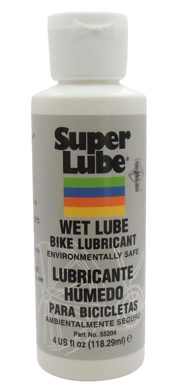 Superlube - Lubricante seco o húmedo sintético de alto rendimiento para bicicleta, bicicleta, bicicleta de montaña, respetuoso con el medio ambiente, aumenta la vida útil de la cadena. (55204 -